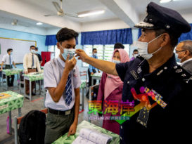 丹警派200校园联络官 察看177国中开学SOP