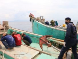 海事执法机构  截12越南非法渔船