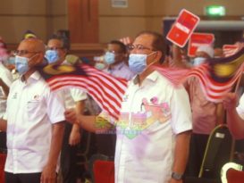 彭大臣：紧记独立挑战     国民须团结 面对疫情 　