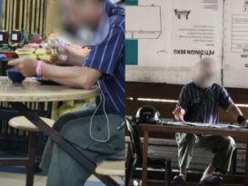 戴粉色“隔离手环”外出用餐风波    男子或被送至隔离中心进行隔离