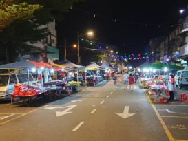 小贩配合新常态下复工 莫喜干路夜市 重新出发（有视频）