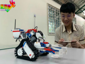丹中引进电脑编程机器人  热心人士赞助2万购机器人配套