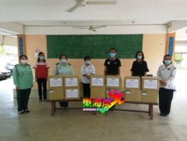 Hardex Corporation捐消毒液  登6华小1中学受惠