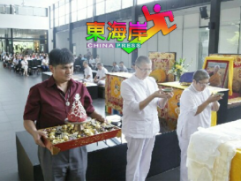 克切拉禅修林905办盂兰盆节法会