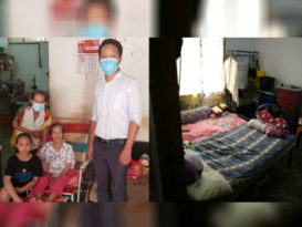 孝顺孙辍学照顾婆婆   善心者助复学