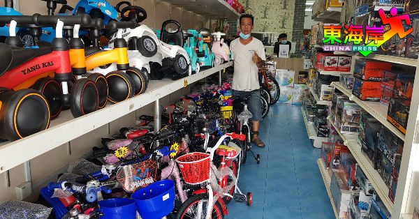 黄志强：友族家长在购买儿童脚踏车的消费力极高。