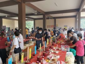 文德甲华人义山理事会 普度法会近200人出席