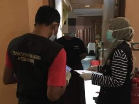 为洗衣拆手环  男子接卫生局罚单