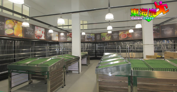 原定于上月18日开张的青苗集团朱盖民雅区新超市分行，设备装置成本逾150万令吉。
