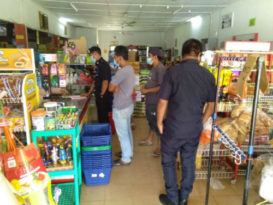 北根7杂货店业主员工   违反SOP接罚单