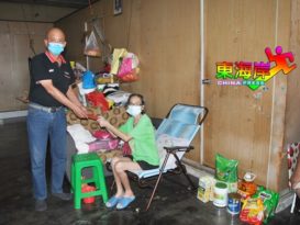 患癌妇女需要援助  李启祥捐医疗费物资