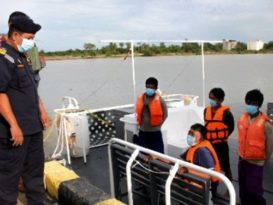 翻船失踪逾12小时  4坠海外籍渔民获救