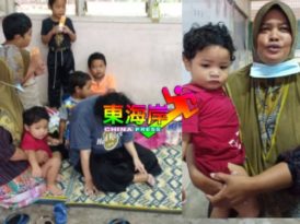 ◤登州水灾◢16个月大幼儿落水  消拯员神速救命