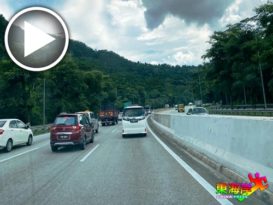 加叻大道车流量增 边界设路障  没大塞车（有视频）