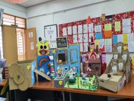 哥市中华幼儿园  环保亲子玩具制作 成绩揭晓