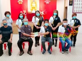 马韵歌舞休闲公会捐丹佛教会1400