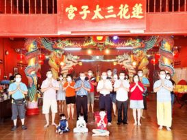 淡马鲁三英里莲花三太子宫 庆莲花三太子千秋宝诞