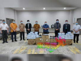 彭总警长：分发前线人员   欢迎赠警方防疫品