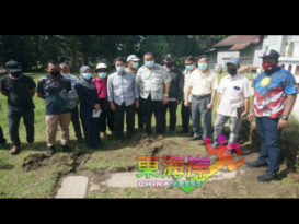 彭博物馆 国家文化遗产分会    北根视察清朝墓碑（有视频）