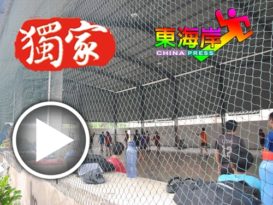 无耻贼偷了拦球网  苦了中学生排球员