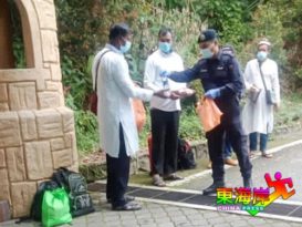 ◤复管令SOP◢ 云顶EMCO区   疫情无情警员有爱！ 　