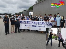 何启文：赈灾行动 马华发放   逾3000户物资