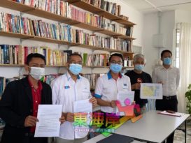 李健聪：河流遭受污染 建废料储存槽 影响水供