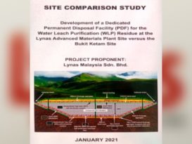 莱纳斯稀土厂设PDF处    建造WLP首选场地
