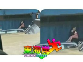 ◤看视频◢ 洪水来袭 突显母爱  “无论如何，妈妈都在”