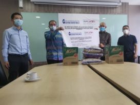 马中关丹产业园    北部湾控股     移交彭政府赈灾物资