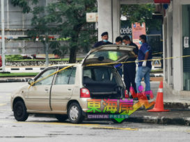 更新：疑酒驾逃避追捕 华男被警方包围束手就擒（有视频）