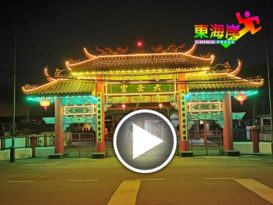 ◤新冠又一年◢挂红灯笼驱疫祈福  神庙社团张灯结彩迎春