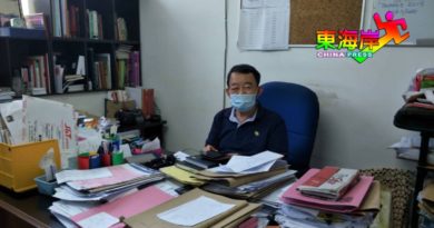 劳勿都赖路观音庙主席黄秋南检测呈阴