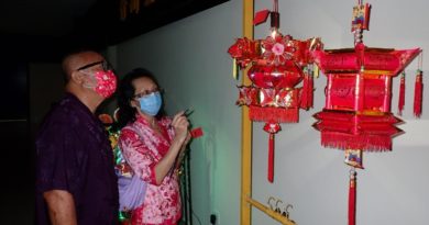 佛教艺文中心登青运联办  手工创意灯笼赛
