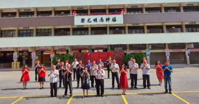 蔡尤明：体会过家贫辛苦学习 冀各界尽心  捐助华教