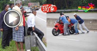 各族勇救伤者  摩哆轿车碰撞