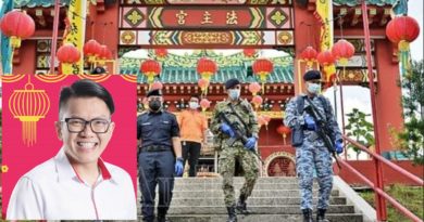 李政贤：不顾宗教敏感    持枪巡寺庙 如警察国