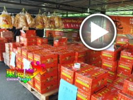 多人确诊市民不敢出外  年柑便宜市场仍寂静