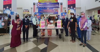 哥市Tadika Junior Seri Manja   400面罩捐哥市中央医院