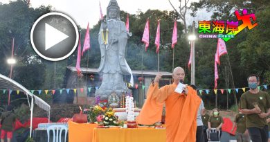 文冬旧玻璃口财神庙  观音菩萨石雕神像安座典礼　