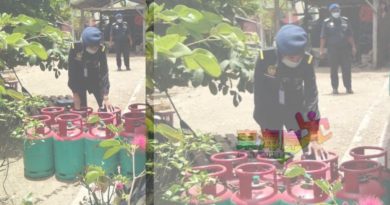 没售卖液化石油气桶执照    石油气桶被充公