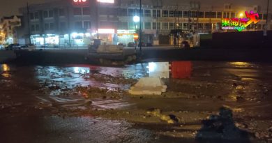 地下水管修好又破裂 淡属8500单位制水