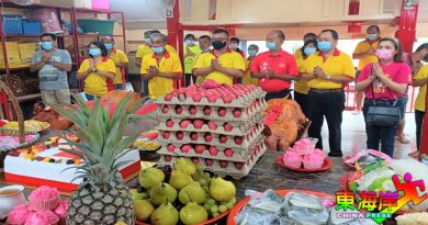 甘马仕天后宫      集体祭祀庆宝诞