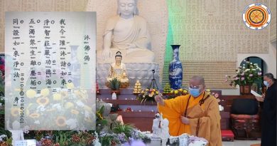 线上诵经礼拜浴佛      彭佛教会不“疫”样卫塞节