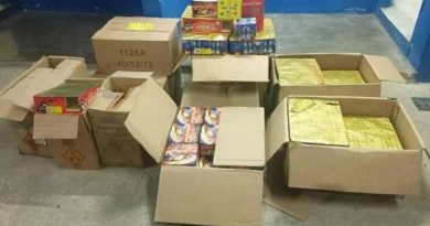 20万令吉的电子烟、烟花爆竹  充公