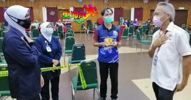 二月至今5000人施打两剂  黄德捐物资加速疫苗接种
