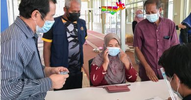 清真寺办登记接种活动 手写助近3000人登记