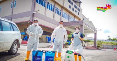 文德甲5大住宅区强管令 马华志工团助筛检中心消毒