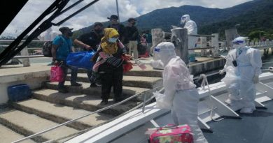 刁曼岛17密切接触者    送往瓜拉云冰观察