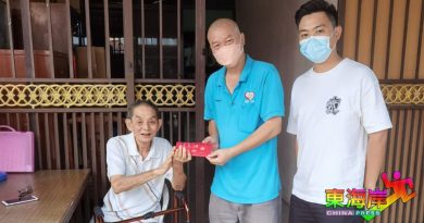 李景燧为亡妻捐慈善